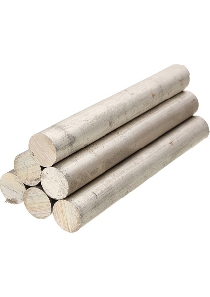 Alet 6 Adet Magnezyum Gümüş Metal Işleme Elemanı Çubuklar Çubuklar Külçeler Extreme 5 x 0.6'' (Yurt Dışından)