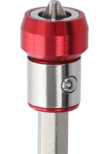 Adet Manyetik Vida Halka Ucu Mıknatıslayıcı Halka Manyetik Tutucular 1/4 Inç Altıgen Tornavida ve Güç Uçları Için Fit (Kırmızı) indirimleri