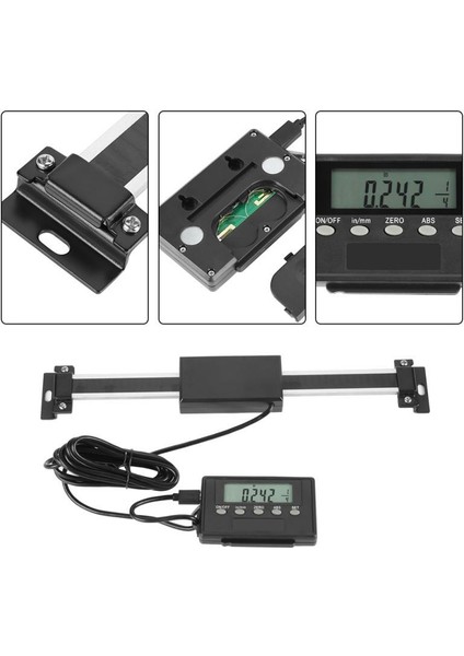 0-150MM Dijital Okuma Kiti Ayarlanabilir Uzaktan Doğrusal Ölçek Dro Freze Makineleri Veya Torna Tezgahları Için Uzak LCD Tablo Okuması(Yurt Dışından)