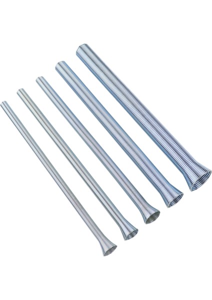 Adet Yaylı Boru Bükücü 210MM Gerginlik Yaylı Boru Bükücü 1/4 Inç-5/8 Inç Yaylı Çelik Bakır Alüminyum Boru Bükme El Aletleri