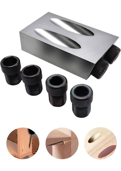 15°gri Ağaç Işleme Çapraz Delik Bulucu Ağaç Işleme Delme Ayarlayıcı Çapraz Delik Sınırı F-Kenet Şiddetle(Yurt Dışından) fırsatları