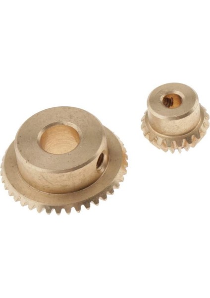 Takım/4 Adet 0,5 Modül Pirinç Konik Dişli 20/40 Diş 3/6 mm Çap Iç Delik fırsatları