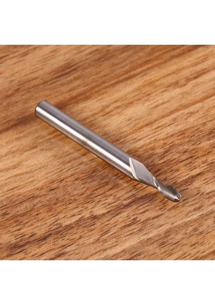 Hss 6mm Shank 2 Flüt Bilyalı Burun Uçlu Freze Torna Kesici Cnc Router Bit Aracı Hh