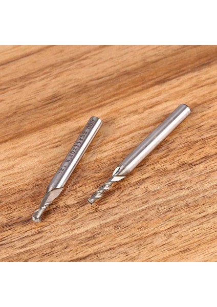 Hss 6mm Shank 2 Flüt Bilyalı Burun Uçlu Freze Torna Kesici Cnc Router Bit Aracı Hh indirimleri