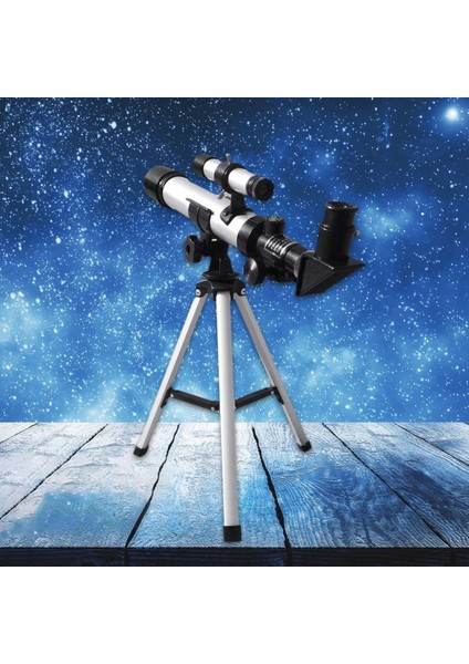 Astronomik Teleskop W / Tripod 40MM Objektif Lens 400MM 2 Eyepieces Hediye (Yurt Dışından) modelleri