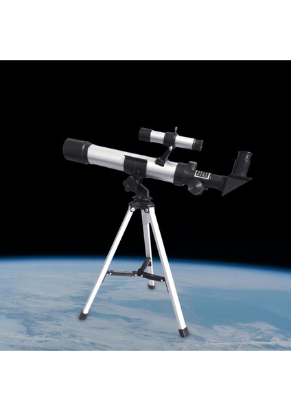 Astronomik Teleskop W / Tripod 40MM Objektif Lens 400MM 2 Eyepieces Hediye (Yurt Dışından) fırsatları