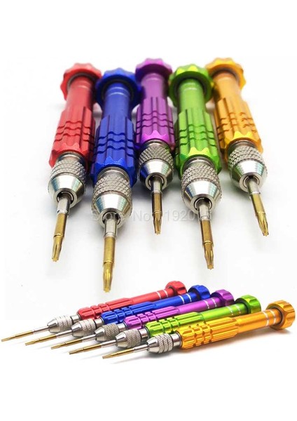 Aracı Bakeey 5 In 1 Hassas Tornavida Takımları Samsung iPhone Xiaomi Için Onarım Aracı fiyatları