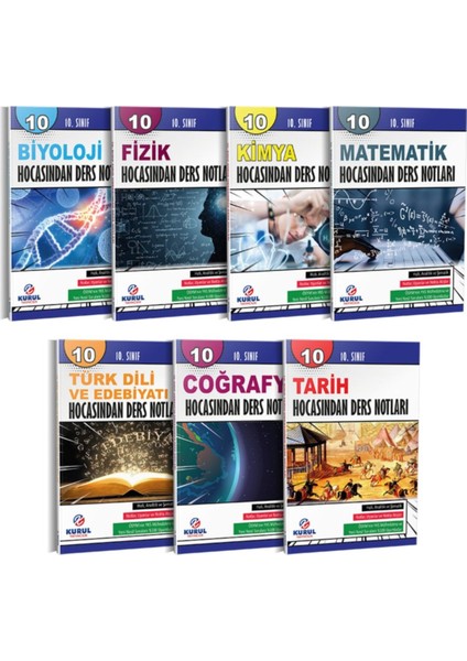 10. Sınıf Tüm Dersler Konu Anlatım Seti