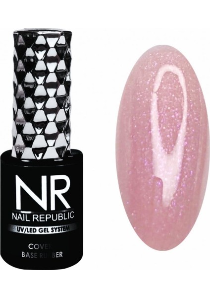 Nail Republic Cover Base Simli 10ML 15