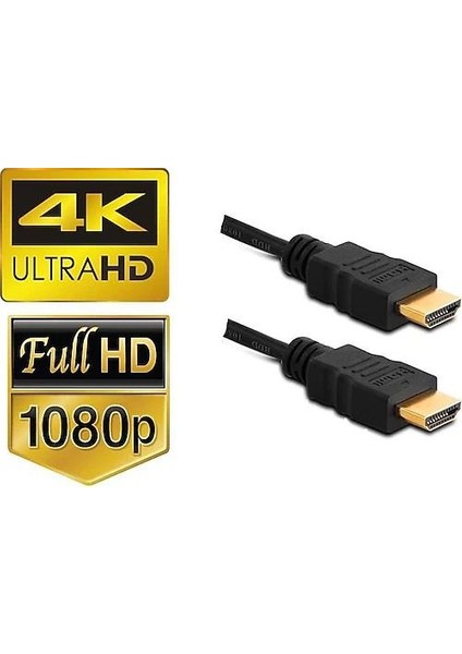 PrimeX Plus PX-05H 0.5 Metre HDMI To HDMI V2.0 Ultra Hd 4K 2160P 3D Kablo, Kısa HDMI Kablo