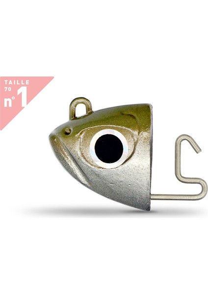 Black Minnow BM70/1 BM036 Shore 3gr Kaki Jig Head fiyatları