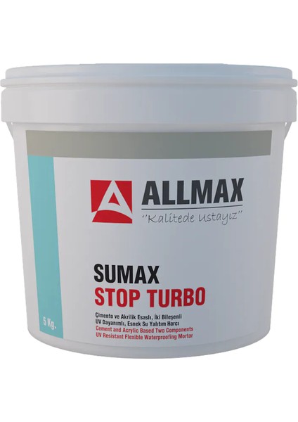 Sumax Stop Turbo su tıkama harcı sukes