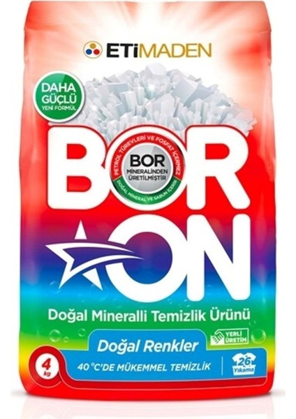 Matik Toz Çamaşır Deterjanı 16 kg Mineralli Beyazlar + Renkliler (4x4 kg)