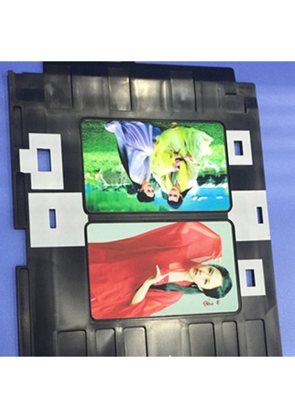 Epson'a Uygun Kart Tepsisi, Pvc Beyaz Kart Kimlik Baskı Aksesuarları, Aynı Anda Iki Baskı Yapabilir (Yurt Dışından) indirimleri