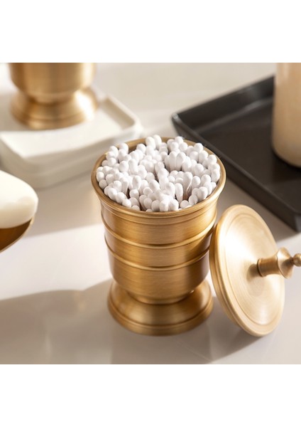 Banyo Aksesuarları Seti Tezgah Diş Fırçası Tutucu Ve Fincan, Sabunluk, Sabunluk, Depolama, Antika Bronz | Banyo Donanım Setleri (Yurt Dışından)
