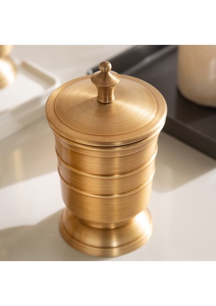 Banyo Aksesuarları Seti Tezgah Diş Fırçası Tutucu Ve Fincan, Sabunluk, Sabunluk, Depolama, Antika Bronz | Banyo Donanım Setleri (Yurt Dışından)