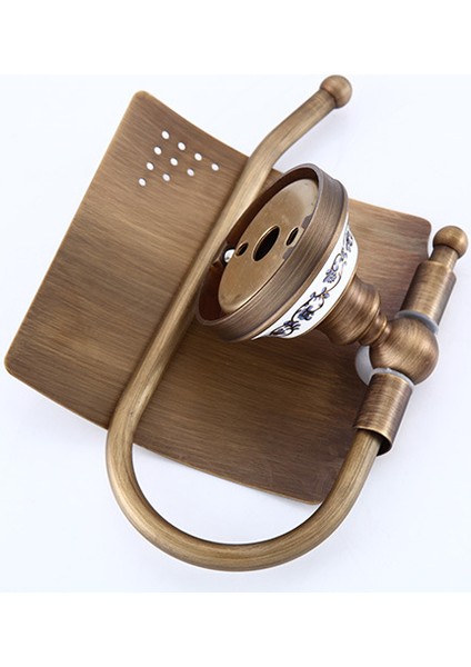 Antik Fırçalı Bakır Porselen Baz Banyo Donanım Havlu Raf Sabunluk Kağıt Tutucu Bez Kanca Banyo Aksesuar 803A | Banyo Donanım | Donanım Banyopansiyonelin Banyo Aksesuarları (Yurt Dışından)