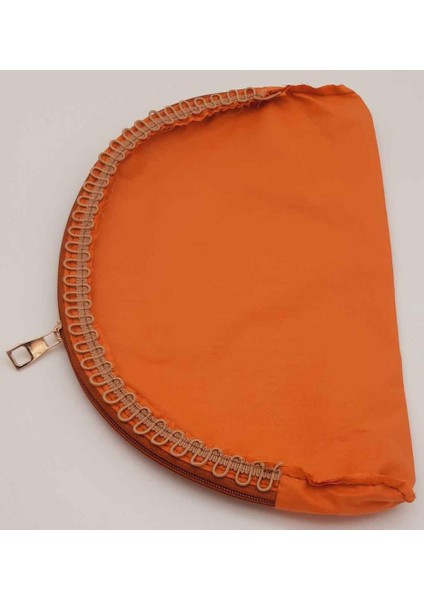 Angel Çanta Akssesuar D Model 30X20 cm Dikilmiş Fermuarlı Astar Taba Renk
