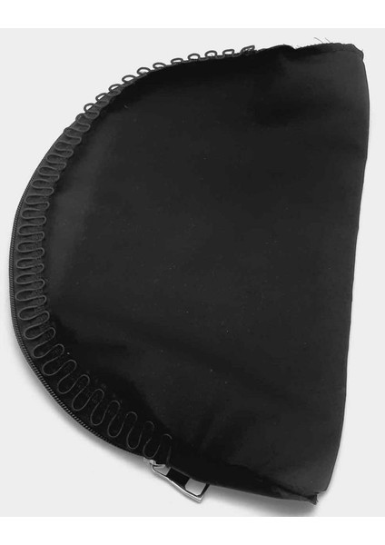 Angel Çanta Akssesuar D Model 30X20 cm Dikilmiş Fermuarlı Astar Siyah Renk