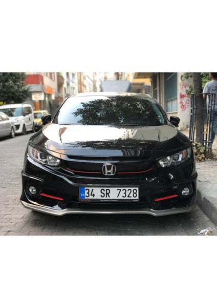 Honda Civic Fc5 Turbo Ön Ek (Plastik) // Fc5 2016-2020 Turbo Ön Karlık fırsatları