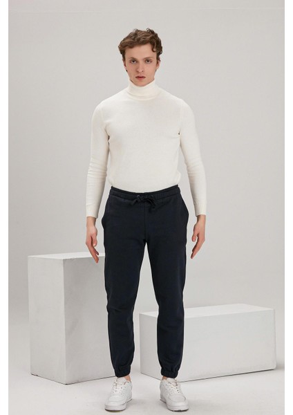 Alexandergardı Regular Fit Lastik Paça Basic Eşofman Altı (E22-51200)