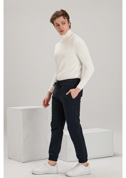 Alexandergardı Regular Fit Lastik Paça Basic Eşofman Altı (E22-51200)