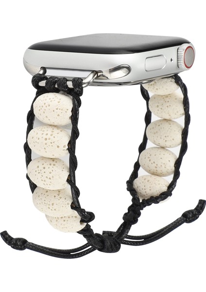 Apple Watch Uyumlu 7 45MM / 6 & Se & 5 & 4 44MM / 3 & 2 & 1 42MM Beyaz Için Kayış (Yurt Dışından)