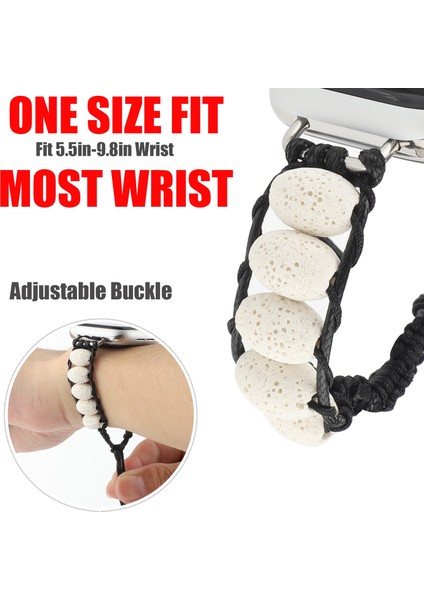 Apple Watch Uyumlu 7 45MM / 6 & Se & 5 & 4 44MM / 3 & 2 & 1 42MM Beyaz Için Kayış (Yurt Dışından) fırsatları