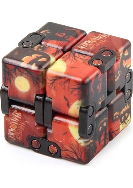 3 Adet Magic Cube, Renk: NO.168-8-25 Halloween Orange (Yurt Dışından)