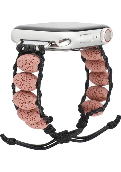 Apple Watch Uyumlu 7 45MM / 6 & Se & 5 & 4 44MM / 3 & 2 & 1 42MM Pembe Için Kayış (Yurt Dışından)