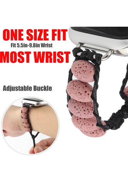 Apple Watch Uyumlu 7 45MM / 6 & Se & 5 & 4 44MM / 3 & 2 & 1 42MM Pembe Için Kayış (Yurt Dışından) fırsatları