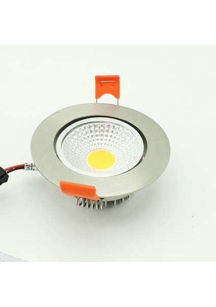 Taşkın Led Krom Sıva Altı Spot Cob LED Armatür 5W