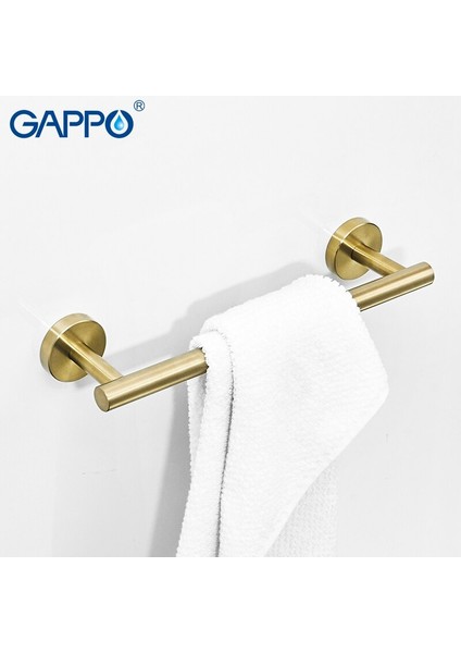 Banyo Tuvalet Kağıdı Tutacağı Seti - Altın (Yurt Dışından)