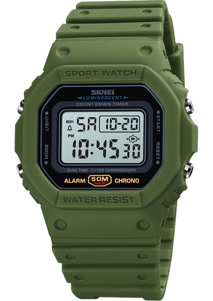 Ordu Yeşil Beyaz Ekranını Kol Saati (Yurt Dışından)