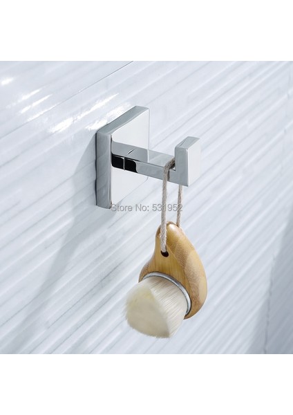 Yüksek Kaliteli Paslanmaz Çelik Banyo Donanım Seti Rulo Kağıt Tutucu Havlu Askısı Tuvalet Fırçası Tutucu Havlu Raf Banyosu Aksesuarları | Banyo Donanım Setleri (Yurt Dışından)
