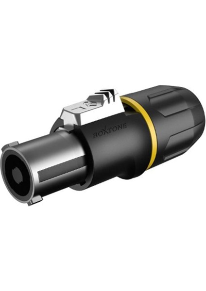 - RX-J610 4 Pin Metal Spekon Jak 10LU Hazır Paket Siyah
