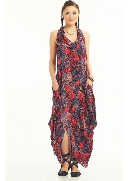 Degaje Yaka Otantik Elbise