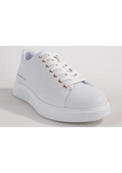 JUKOV M AYAKKABI Deri BeyazErkek Sneaker