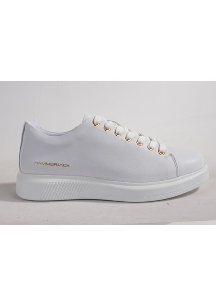 JUKOV M AYAKKABI Deri BeyazErkek Sneaker