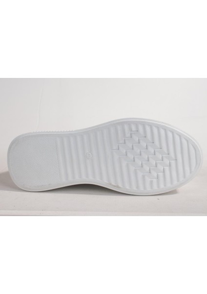 JUKOV M AYAKKABI Deri BeyazErkek Sneaker