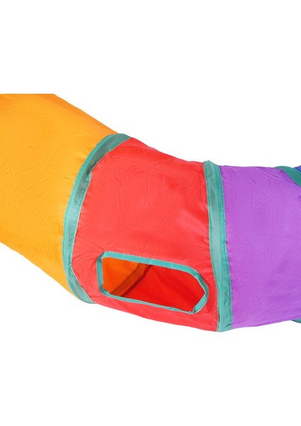 Gökkuşağı S-Şekilli Kedi Tüneli Oyuncaklar Viraj Pet (Yurt Dışından) modelleri