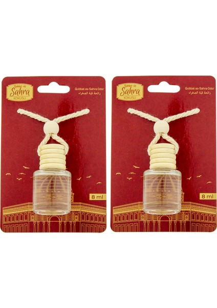 Kubbetüs Sahra Kokusu 8 ml Araba Kokusu Cam Şişe 2 Adet fiyatları