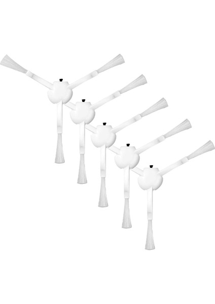 Xiaomi Uyumlu Mijia Mop 1c 2c 1t Mi 2pro+ Dreame F9 Robot Süpürge Yan Fırça 5 Adet