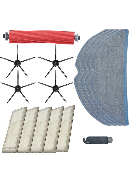 Xiaomi Roborock S7 T7S T7S Plus Robot Süpürge Aksesuar Seti