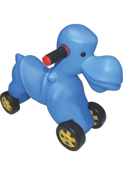 Tekerlekli Sürülebilir Figür Köpek - Tekerlekli Köpek Figür