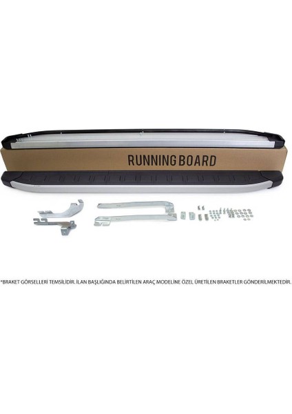 Opel Vivaro 3 Proside Yan Basamak Alüminyum Kısa Şase 2019 ve Sonrası modelleri