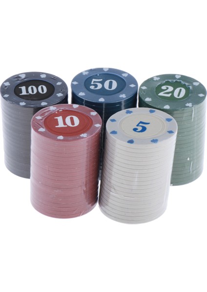 100 Poker Chips Set (Yurt Dışından)