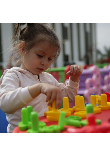 Vidalı Eğitici Şekiller 64 Parça - Beceri ve Eğitici Oyuncak