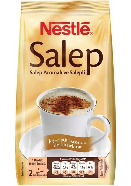 Salep 210 gr + Sıcak Çikolata Tadıyla 217 gr