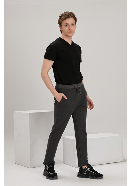 Alexandergardı Slim Fit Jogger Fit Eşofman Altı (E22-50101)